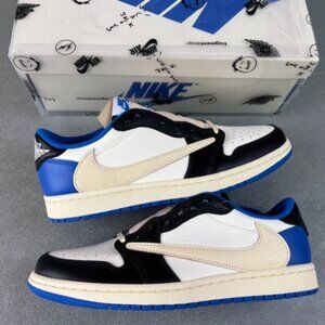 ✔✔Jordan 1 low fragment x travis scott